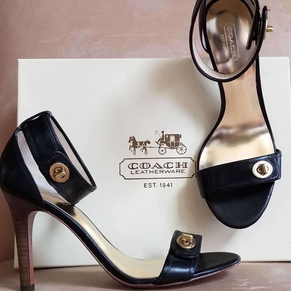 Coach Buckle Sandal